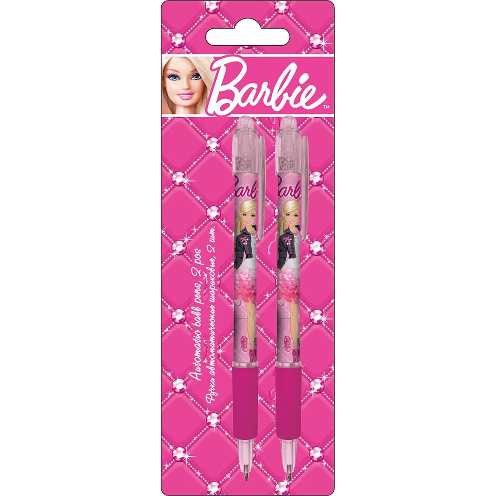 Набор ручек Академия Групп Barbie 2 шт(розовые