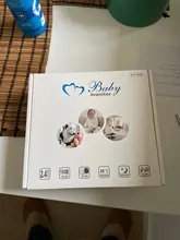 Hebeiros-cámara inalámbrica de seguridad con batería de 1080P, Monitor de vídeo de 4,3 pulgadas para bebé, visión nocturna, recordatorio de tiempo de alimentación