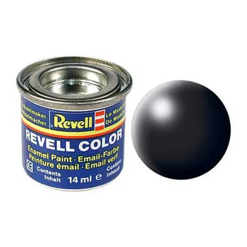 

Enamel paint black RAL 9005 silk-matte Revell 32302