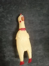 Hot Sell Screaming Chicken Pets Dog Toys Squeeze Squeaky Sound Funny Toy Safety Rubber