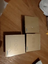 Interruptor táctil de luz con Sensor, Led de pared de 1 vía, 110v, 220 v, 220 V, controlador de encendido y apagado de lámpara, Panel de vidrio templado impermeable