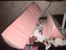 Almohada antivaho para bebés recién nacidos, almohada de posición triangular para bebés de 0 a 6 meses