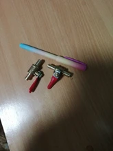 Pipe-Fittings Valve Ball Hose Barb Inline Water-Oil Brass Shutoff 6mm-12mm Air-Gas