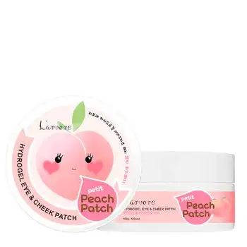 

Hydrogel patches l'arvore Hydrogel eye & cheek Petit peach patch
