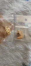 7 Uds. De pendientes de Clip para la oreja, sin perforación, con hojas de estrella dorada, para mujeres, accesorios de joyería para el cartílago falso Simple