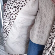 Coats Teddy Bear-Jackets Faux-Fur Leopard Female Long Women Luxury Outerwear Thick Winter