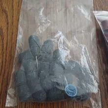 20 piezas, Purple, pulido de uñas, bandas de lijado, gorros de pedicura con mandril de goma, removedor de Gel, brocas de decoración de uñas, herramientas para cutículas