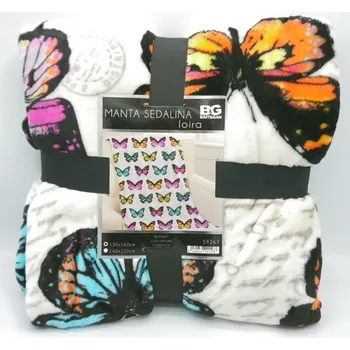 

Plaid Blanket Butterflies Sedalina