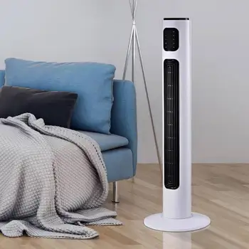 

Tower Stand Fan with Remote and Swing 3 Modes Timer 3 Speed Power 45W