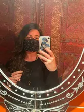 4pc brillo ostentoso diamantes cara MaskReusable boca lentejuela brillante Anti Haze a prueba de polvo máscara de protección máscara mascarillas