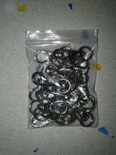 20 piezas de broche de pinza giratoria para llaveros, broche de pinza giratoria de oro, plata y bronce, llavero, accesorios de anillo de tecla dividida, cierres para fabricación de llaveros de 32mm