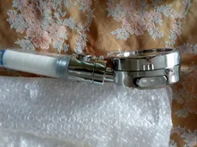 ZhangJi, cuidado de la piel, alta presión, agua purificada, cabezal de ducha de 3 modos reemplazable, elemento de filtro de algodón PP, boquilla de lluvia rociadora