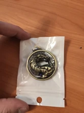 LLavero de dragón para coche, juego novedoso, Llavero de Metal de llavero de Mortal Kombat, para regalo, llavero, joyería para coches