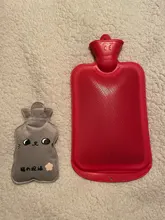 Bag Water-Bottle-Safe Hand Warm Portable Cute Cartoon for Women Explosion-Proof 300-Ml