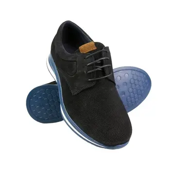 

Zerimar leather sport shoes with comfortable insole and lace closure