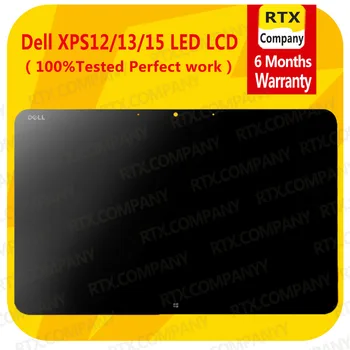 

ForDell XPS13 9343 9350 9360 LED Display Screen UHD With Touch Laptop LCD Digitizer FHD With Back Cover Upper Part Assembly New