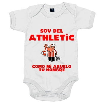 

Baby Body I'm Athletic Bilbao like my grandfather customizable with name