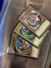 ¡50 unids/set Yu-Gi-Oh! KMC mangas de tarjeta de juego de yugioh jugar tarjeta protector juguete de animación/5DS/juegos de 50 Uds en paquete