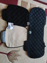 Short Seat-Cushion Plush-Chair Non-Slip Winter Rear/full-Set Mat Pad