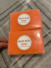 Jabón blanqueador de Ácido Kójico, jabonera que aclara la piel de la cara, con cubierta negra oscura