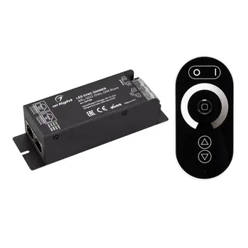 

027150 dimmer arl-3022-oval-dim Black (12-24V, 1x25a, remote control, RF) 1 PCs Arlight