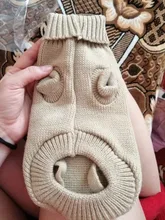 Sweater Bulldog-Outfit Chihuahua-Coat Knitted French Winter Dogs Warm for Small Pug-Clothing