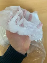 Gorro estéril desechable, cubierta de tela no tejida desechable con microcuchillas para maquillaje permanente, gorras de malla estériles para cejas, tatuajes, catering, 100 uds.