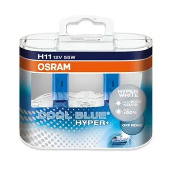 

MT-OCBH11 +-DUO - Halogen OSRAM COOL BLUE Hyper + H11 12V 55W DUO