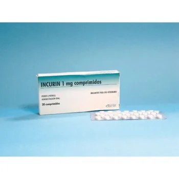 

INCURIN 30 urinary incontinence tablets in Bitches