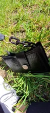 Bolso de mano con estampado de cocodrilo para mujer, bolsa de hombro pequeña con cadena de Color caramelo, diseño a la moda, de cuero, para axila, 2020