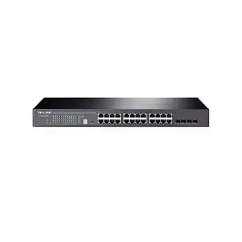 

Cabinet Switch TP-LINK T1700G-28TQ 24P Gigabit 4xSFP+ 10 G