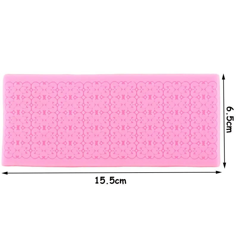 Description Picture 3 of itemLace Cake Border Silicone Mold Polymer Clay Resin Mould Fondant Cake Decorating Tools DIY Wedding Chocolate Gumpaste Moulds