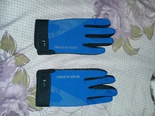 Guantes de Ciclismo de dedo completo para hombre y mujer, manoplas transpirables para bicicleta de montaña, ligeros, 1 par
