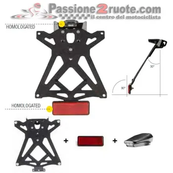 

Door Plate Kit Suzuki GSX-R 600/750 (06-07) Lightech KTARSU103