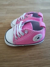 Nuevo lienzo bebé deportes zapatillas de deporte Zapatos bebé recién nacido niños niñas en primer lugar los caminantes zapatos de bebé de suela suave antideslizante zapatos de bebé