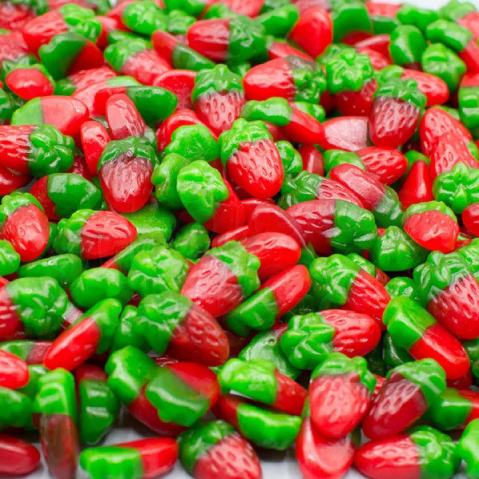 Marmalade strawberry mini Fini 100 gr. afbeelding