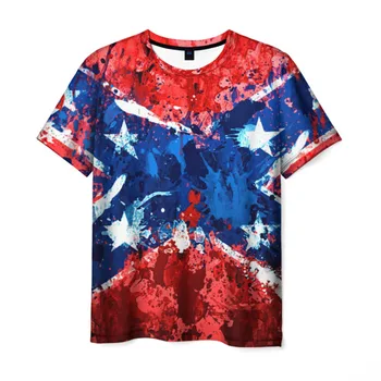 

Men's T-shirt 3D flag
