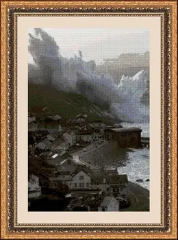 

Cross Stitch Kit PANDATHREAD Novelties 33962