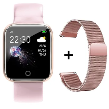 

I5 Waterproof Sports Smart Watch Men Women Fitness Tracker Smartwatch for Android IOS Wristband Silicone Bracelet Smarth Watch