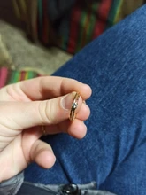 KISSWIFE-Juego de 8 anillos de color dorado para mujer, diseño redondo simple, hecho a mano, anillo geométrico, regalos de joyería para mujer