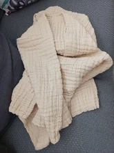 Manta de algodón de bambú de 6 capas para recibir al bebé, manta envolvente para niños, colcha caliente para dormir, funda de cama de muselina para bebé