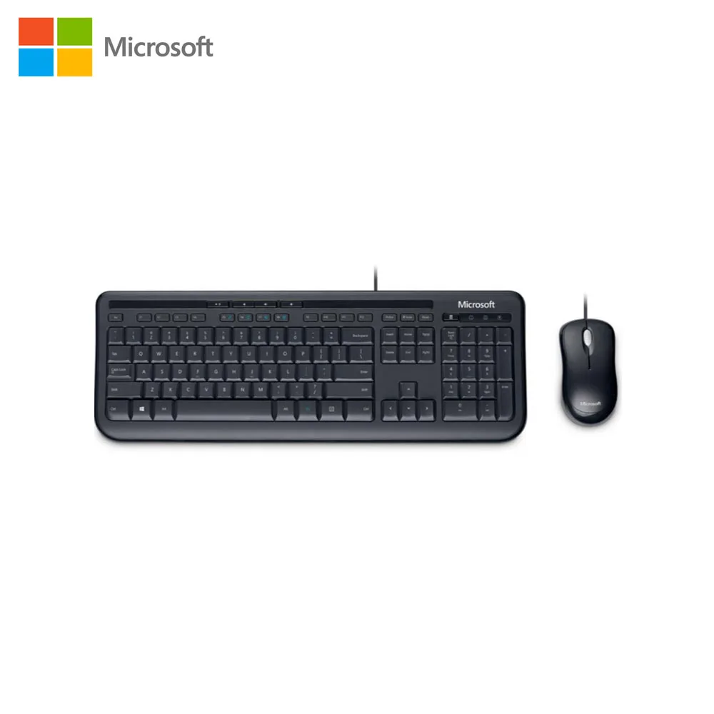 Набор клавиатура+мышь Microsoft Wired Desktop 600