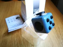 Juguetes dados para aliviar la ansiedad y el estrés para niños, juguete de descompresión de plástico con enfoque multifuncional de seis lados para juegos, regalo para adultos