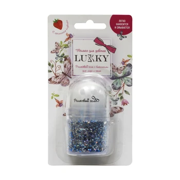 

Roller Gel with sequins lukky for face and hair 20 ml