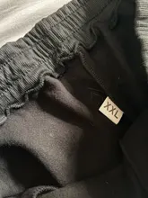 Pantalones de chándal para hombre y mujer, pantalón de chándal con estampado de hiphop, cintura alta, ropa de calle Hippie