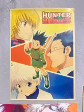 Poster Kraft-Paper Wall-Art Home-Room-Decor Classic Prints Japanese Anime Hunter-X-Hunter