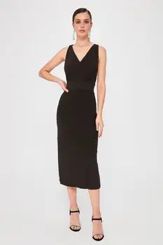 

Trendyol Collar Detail Dress TPRSS20EL0023
