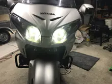 Bevinsee-bombillas LED para faro delantero de motocicleta, luces antiniebla para Honda Kawasaki Ninja, H7, H4, 6500K, 80W, 1500LM, H1, H3, H11, 2 uds.
