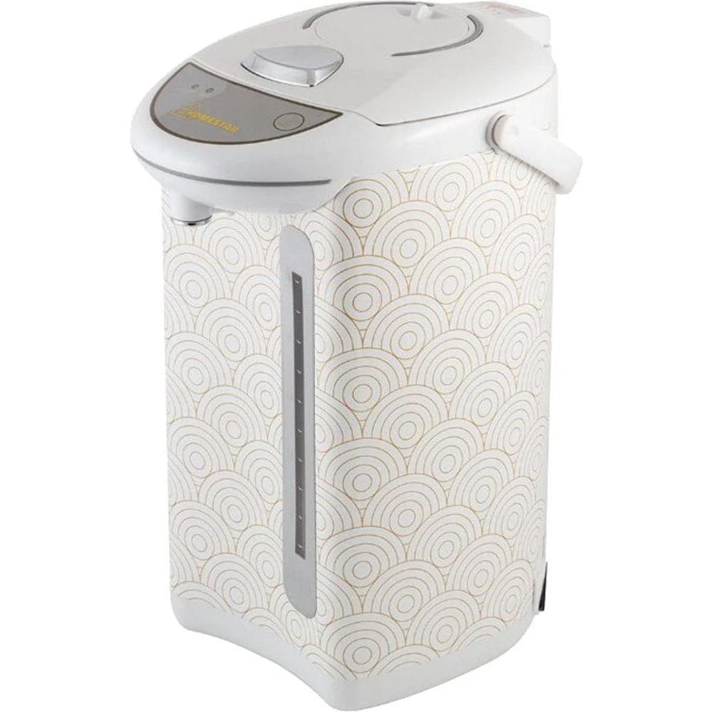 Термопот HOMESTAR HS-5004 (750 Вт; 5 литров; поддержание t; возможность поворота на 360°; шкала уровня воды)