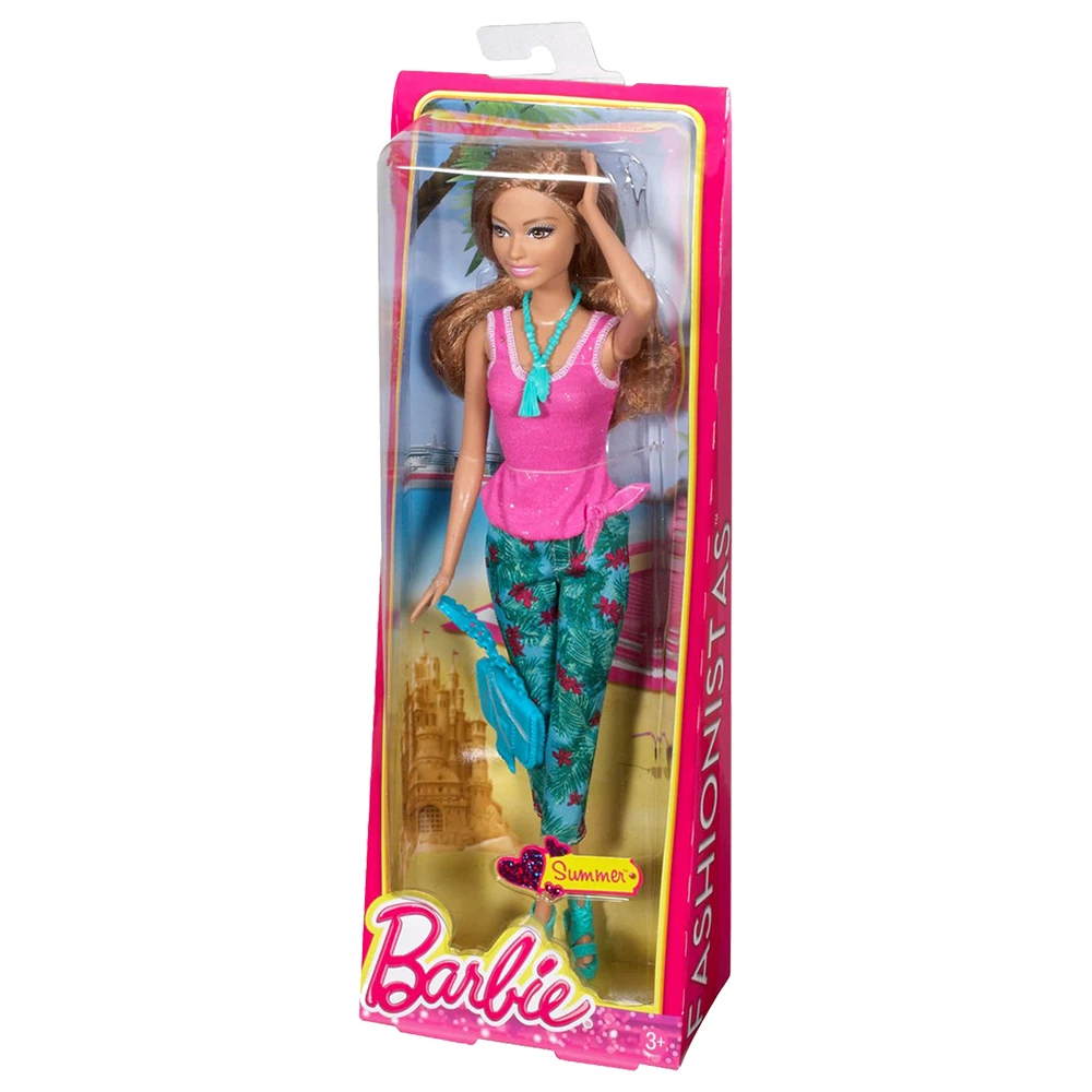 Кукла Barbie Саммер серия Мода Стиль тропиков